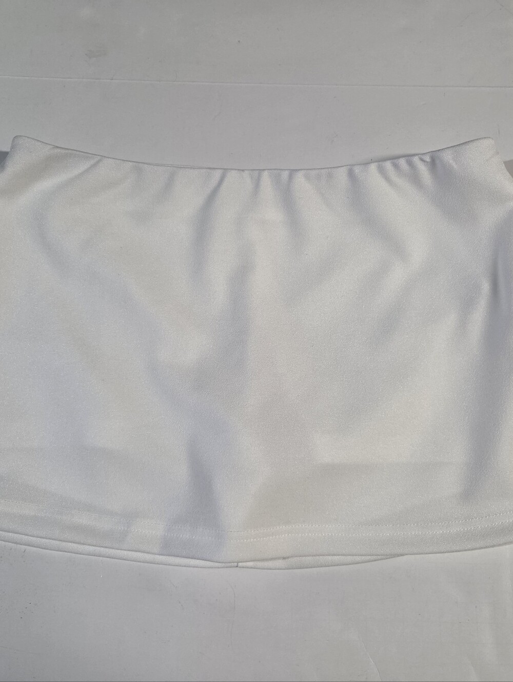 White Skirt With Shorts